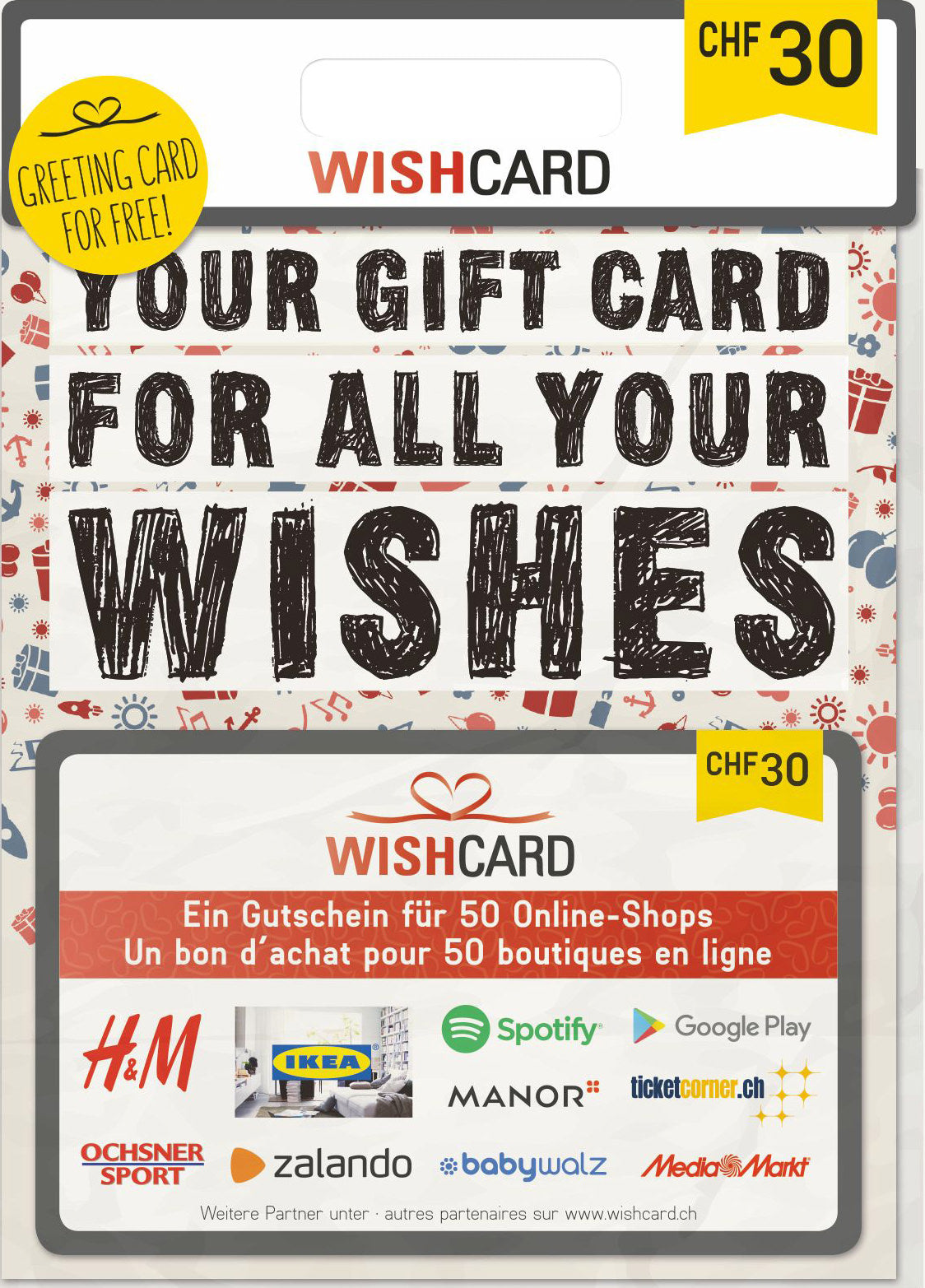 Carte cadeau carte de vœux